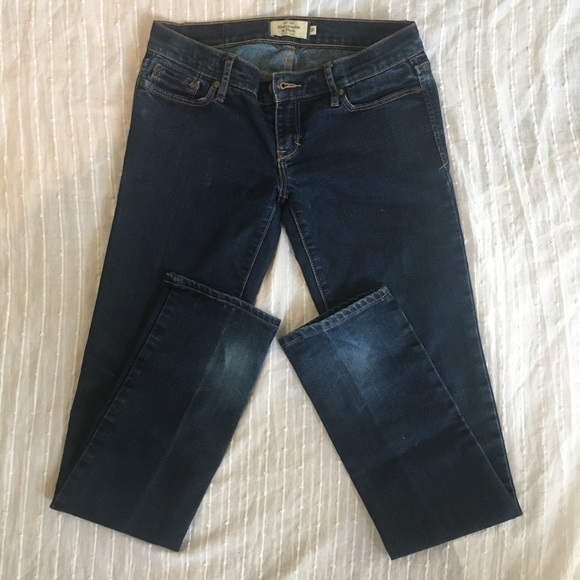 Abercrombie & Fitch Pants - Abercrombie & Fitch Erin Dark Stretch Jeans - 0R